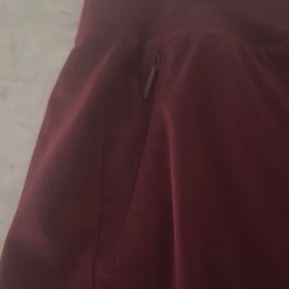 Athleta So-ho Burgundy Skirt/Skort - Picture 3 of 7